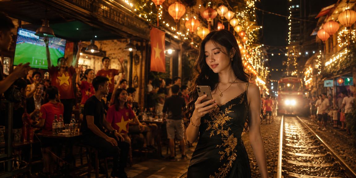 Người dùng Hà Nội sử dụng casino di động tại chợ đêm với bảo mật dữ liệu cá nhân