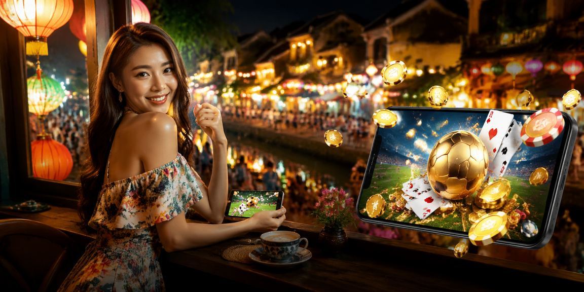 Người chơi Hội An tham gia card game và nhận giải thưởng trực tuyến